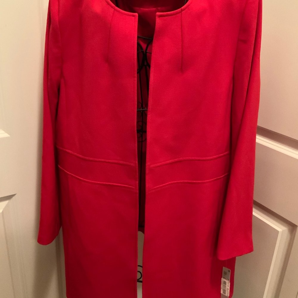 Preston York Red Suit Separates Jacket NWT